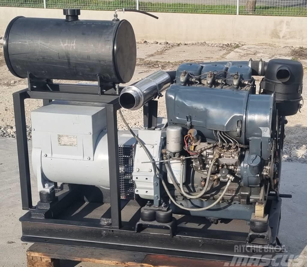Deutz 3 Zylinder Mec Alte Generator Sromerzeuger 25 kva Naftové generátory