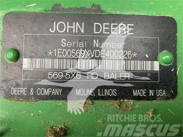 John Deere 569 Lis na válcové balíky