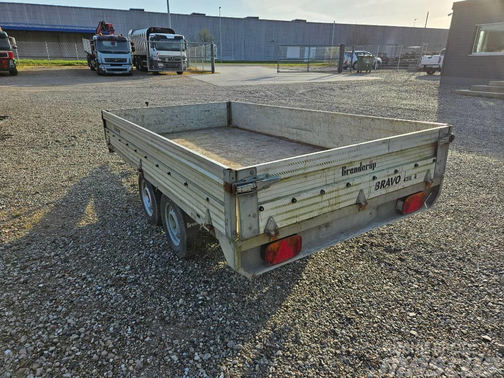Brenderup 2 tons trailer model 4310 TB alu Valníky