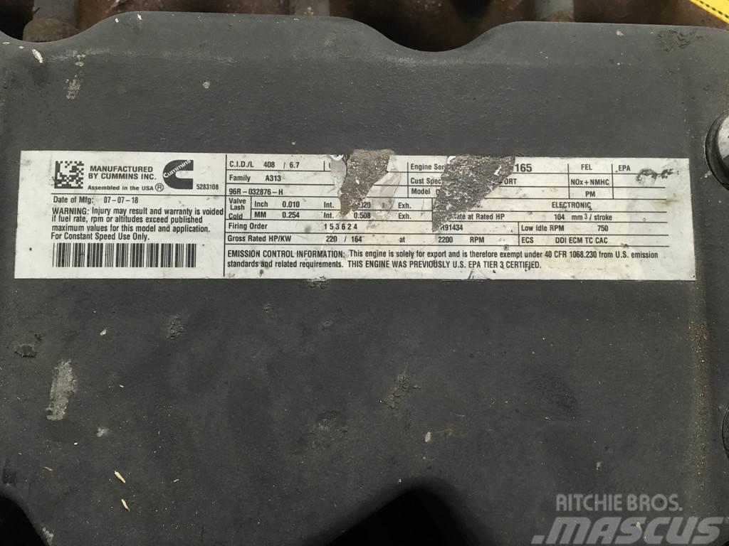 Cummins QSB6.7 CPL8466 COMMONRAIL FOR PARTS Motory