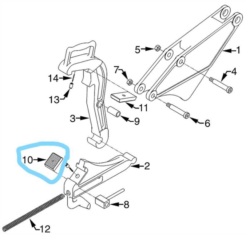  Petol Gearench Tools T3W Rig Wrench Part # HI30D D Příslušenství a náhradní díly k vrtným zařízením