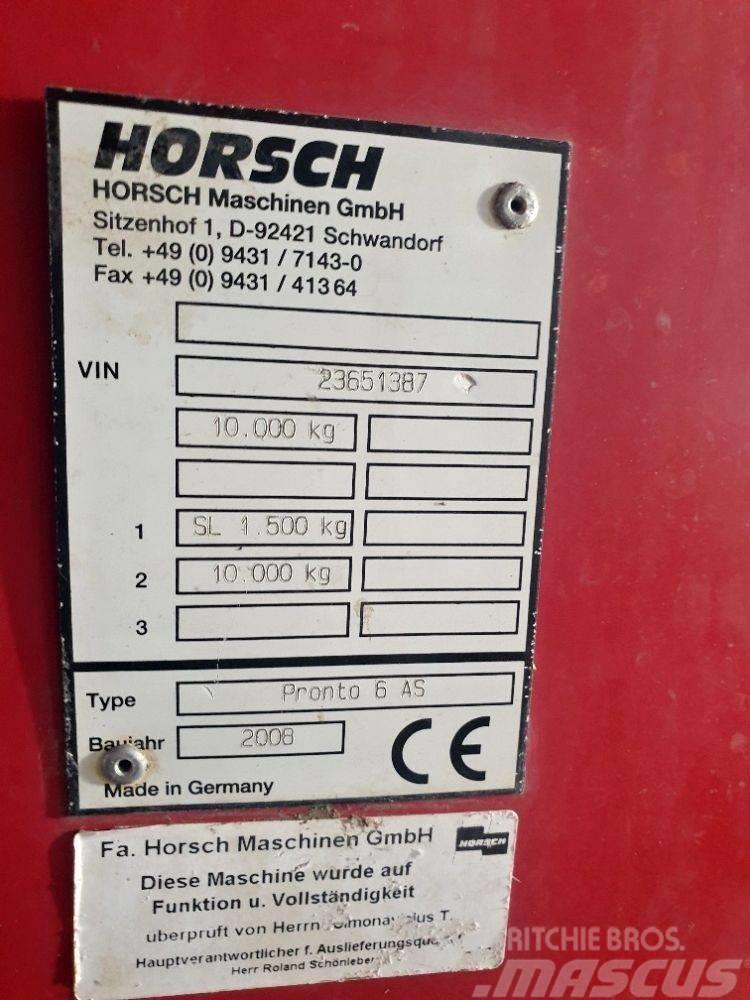 Horsch Horsch Pronto 6 AS s PPF + Horsch Maistro 8 RC Mechanické secí stroje