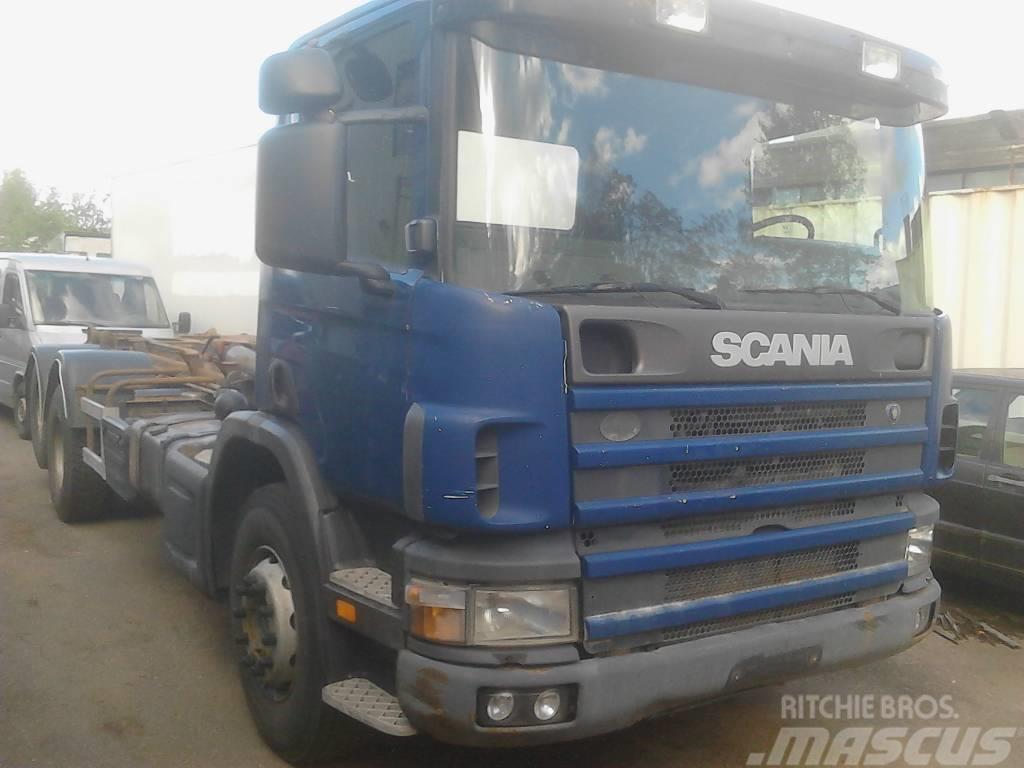 Scania p 124-420 Lanový nosič kontejnerů