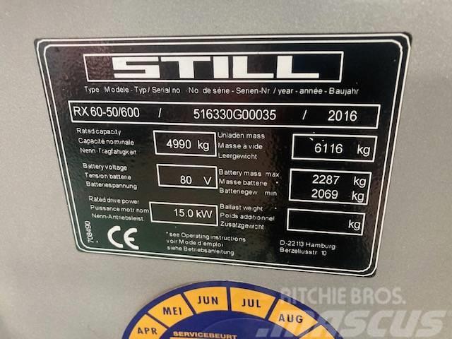 Still RX60-50/600 Akumulátorové vozíky