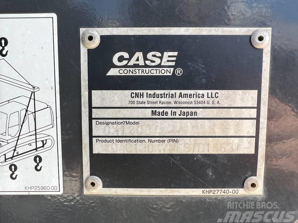 CASE CX 130 D Pásová rýpadla