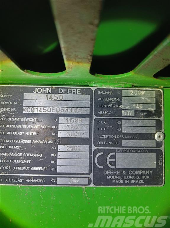 John Deere 1450CWS Sklízecí mlátičky