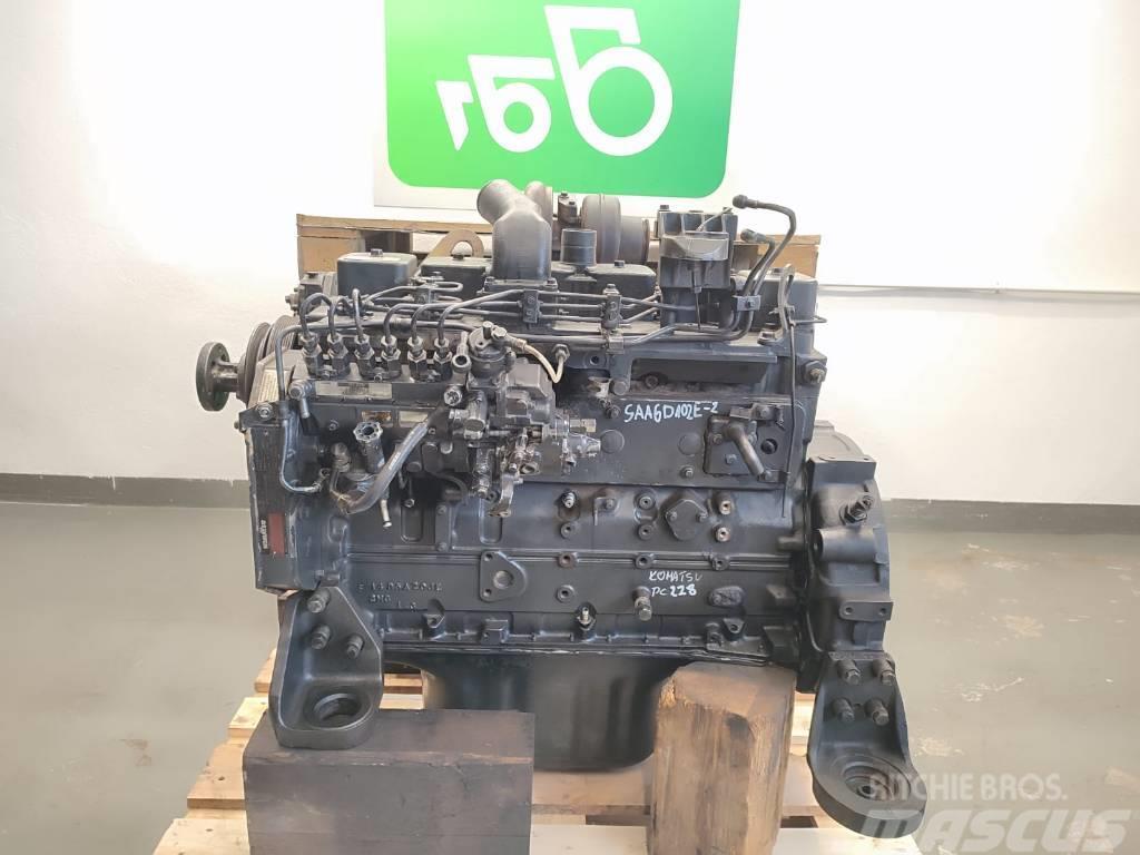 Komatsu SAA6D102E-2 complete engine Motory