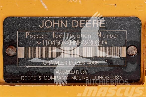 John Deere 450K LGP Pásové dozery