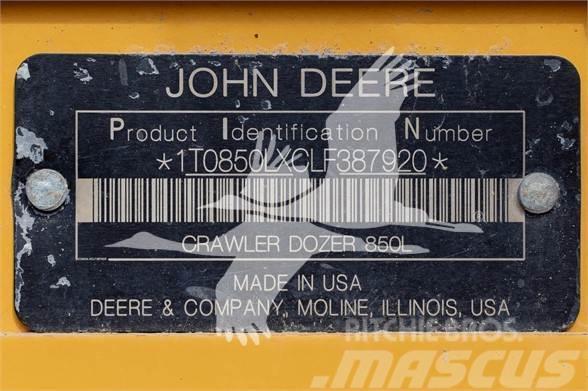 John Deere 850L LGP Pásové dozery