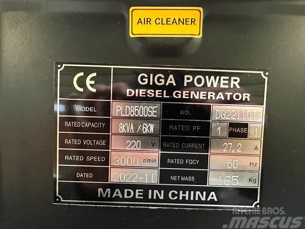  Giga power 8 kVA generator - PLD8500SE Ostatní generátory