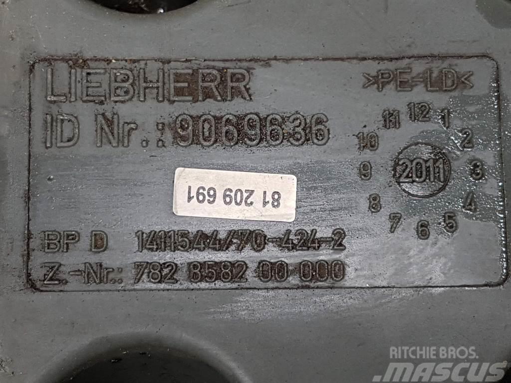 Liebherr L586 2plus2-9069636-Hood/Haube/Kap Podvozky a zavěšení kol