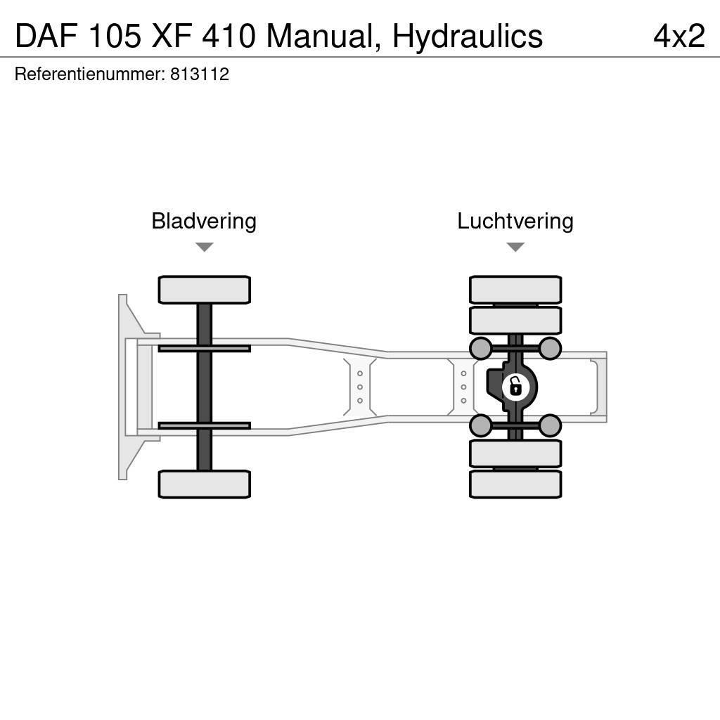 DAF 105 XF 410 Manual, Hydraulics Tahače