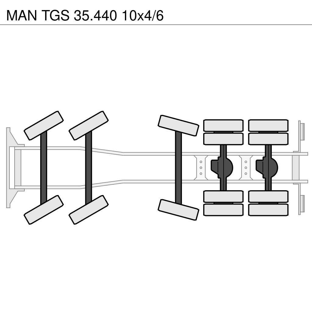 MAN TGS 35.440 10x4/6 Sklápěče
