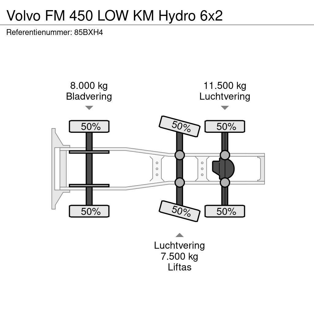 Volvo FM 450 LOW KM Hydro 6x2 Tahače
