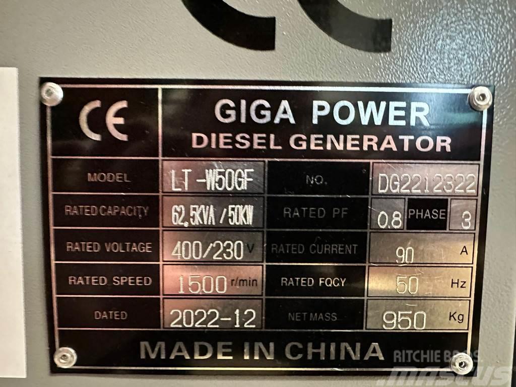  Giga power LT-W50GF 62.5KVA silent set Ostatní generátory