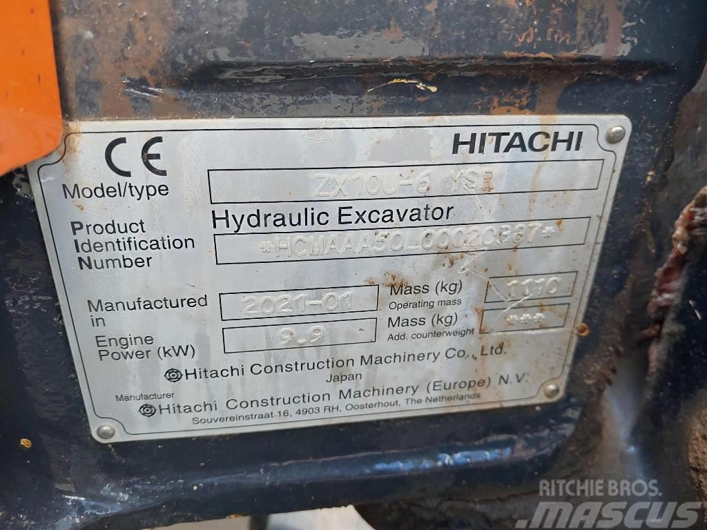 Hitachi ZX10U-6 Mini rýpadla < 7t