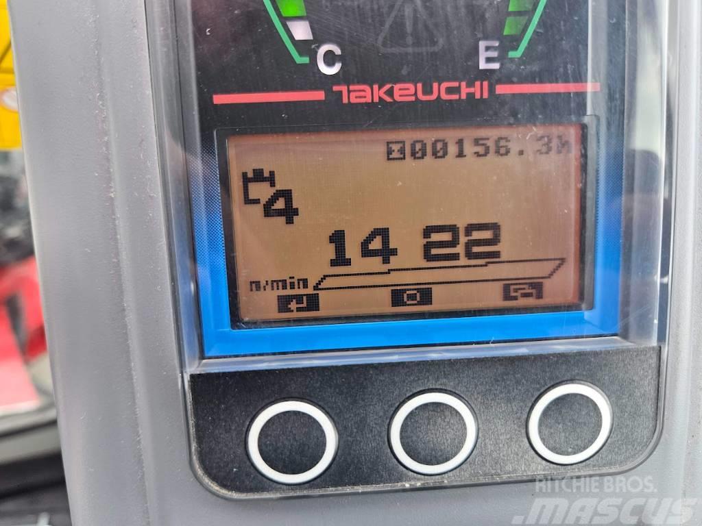 Takeuchi TB225 V3 Powertilt Mini rýpadla < 7t