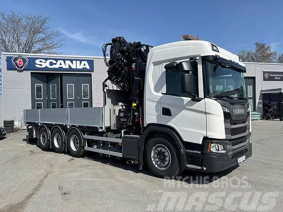 Scania G410B8x4*4NB Autojeřáby, hydraulické ruky