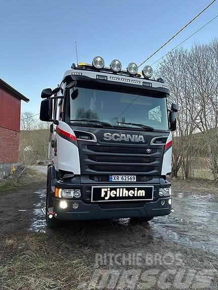 Scania R 580 6x4 Brøytebil Sklápěče