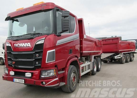 Scania R650 6x4 med Kjerre NY Pris Sklápěče