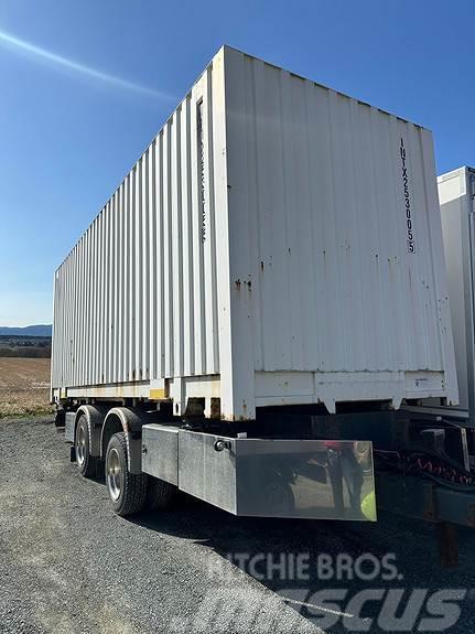  Trailerbygg Container med port, henger med lift, m Další přívěsy