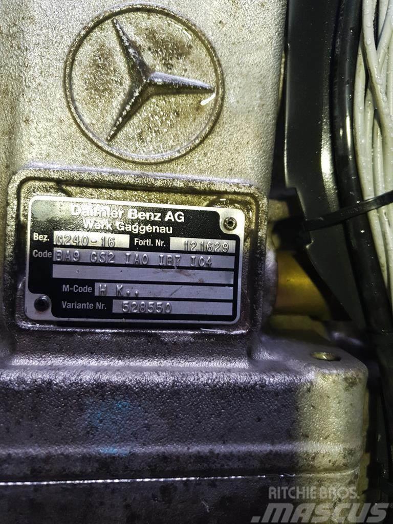Mercedes-Benz ACTROS MP I G 240 - 16 ΜΕ INTARDER 115, ΗΛΕΚΤΡΟΝΙΚ Převodovky