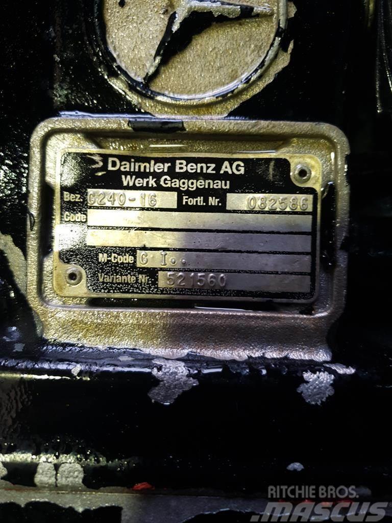 Mercedes-Benz ACTROS MP I G 240 - 16 ΜΕ INTARDER 115, ΗΛΕΚΤΡΟΝΙΚ Převodovky