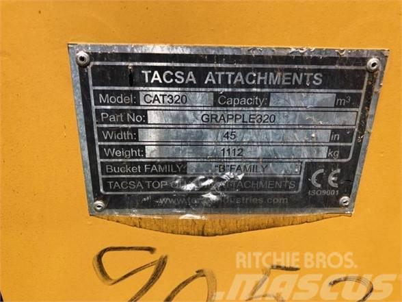 Teran TACSA CAT320 Klešťové drapáky
