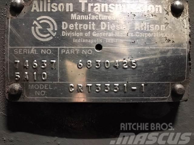 Allison transmission Model CRT3331-1 Převodovka