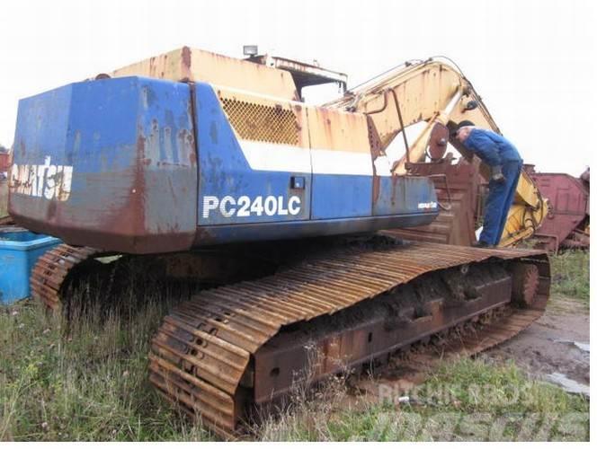 Komatsu PC240LC-5 gravemaskine til ophug Pásová rýpadla
