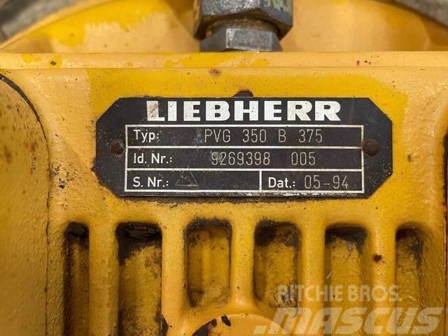 Liebherr gear Type PVG 350 B 375 ex. Liebherr PR732M Ostatní komponenty