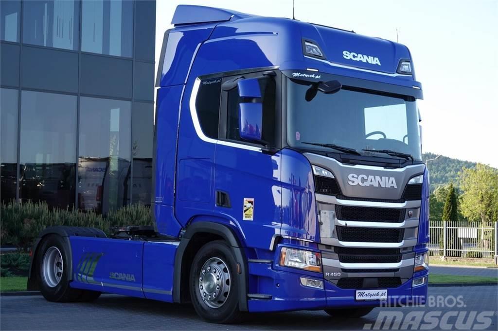 Scania R 450 / RETARDER / OPONY 100 % / 2018 ROK Tahače
