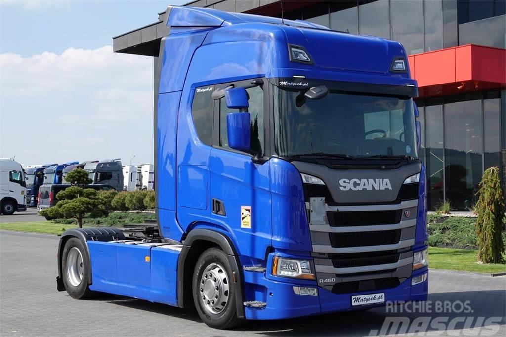 Scania R 450 / RETARDER / 2018 ROK / Tahače
