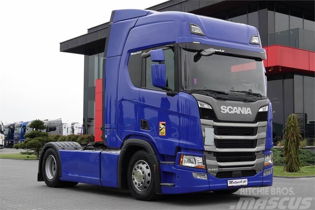 Scania R 450 / RETARDER / NAVI / NOWY MODEL / OPONY 100 % Tahače