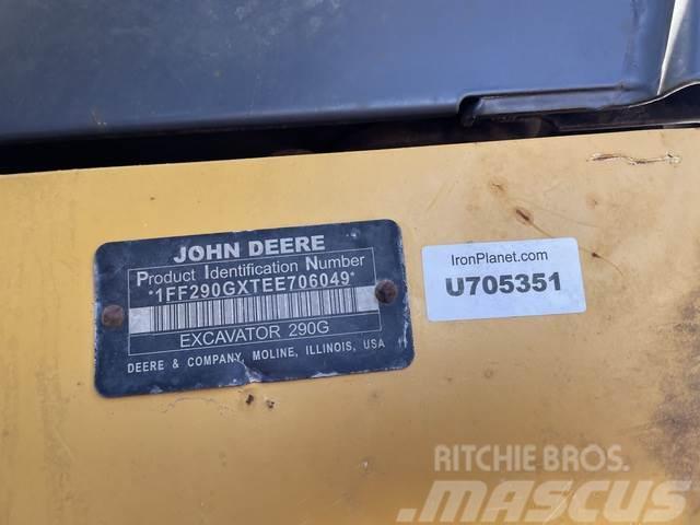 John Deere 290GLC Pásová rýpadla