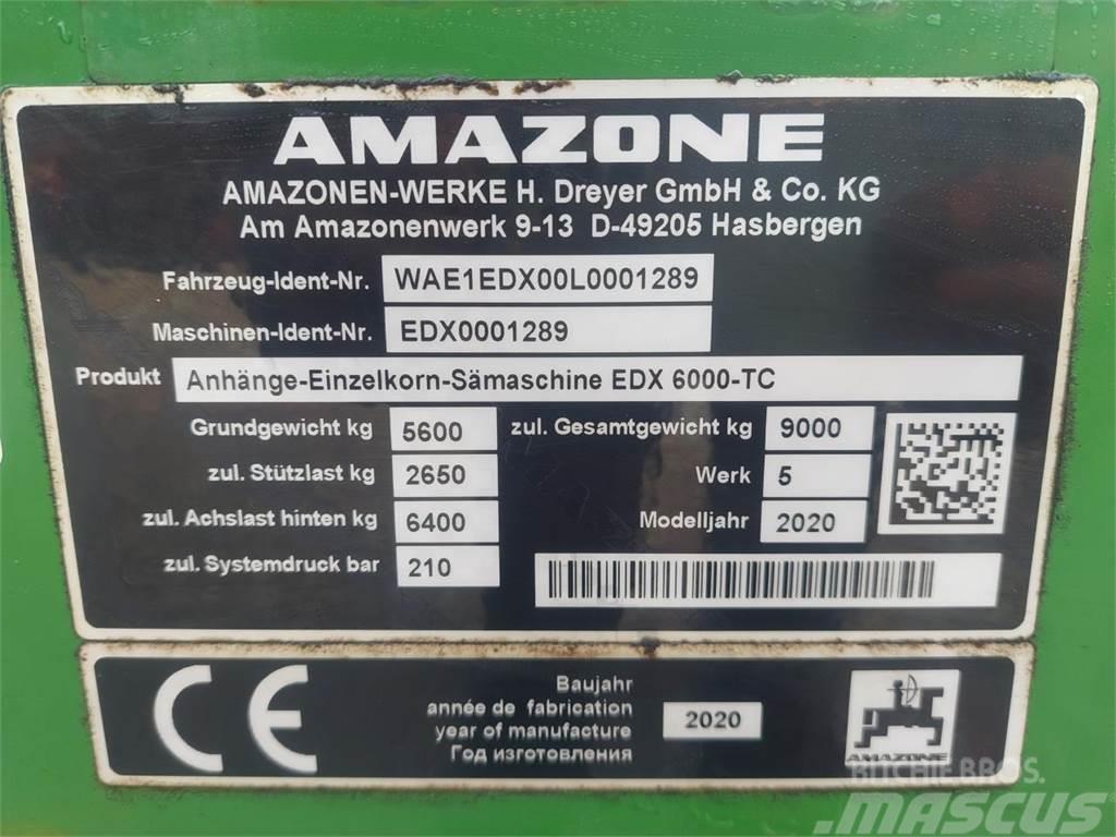 Amazone EDX 6000-TC Přesné secí stroje