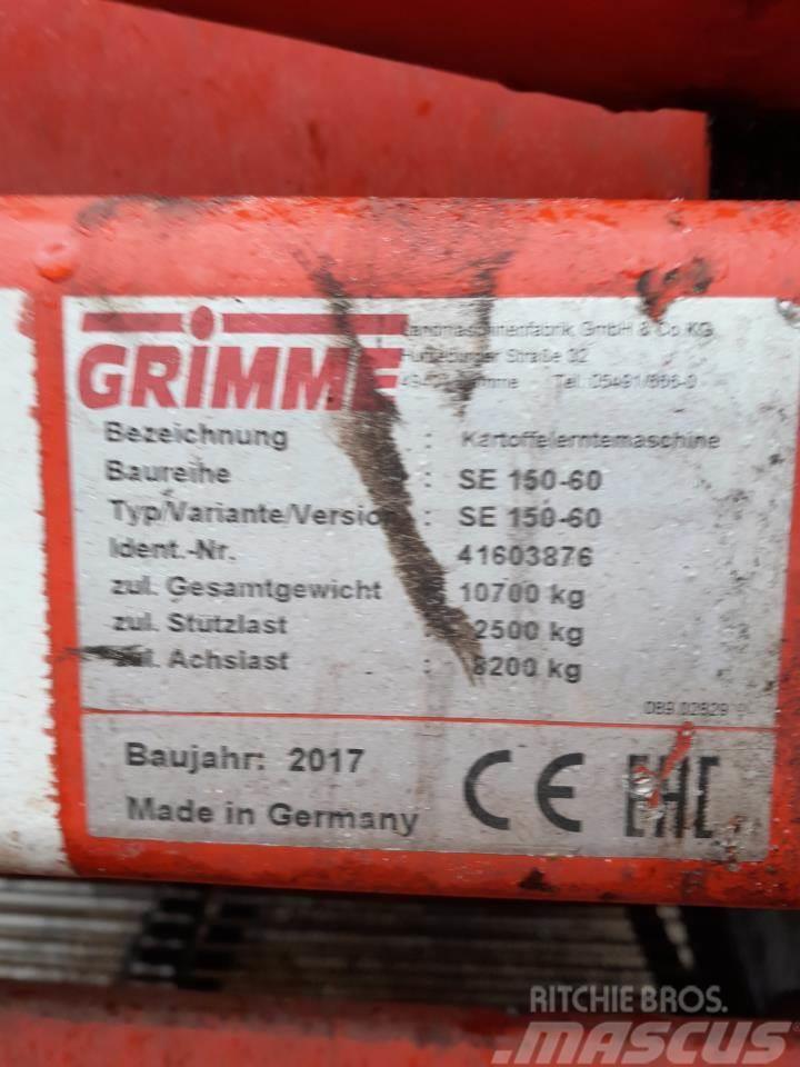 Grimme SE 150-60 NB Bramborové kombajny / sklízeče
