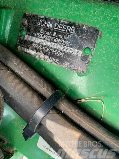 John Deere 469 Silage Special Lis na válcové balíky