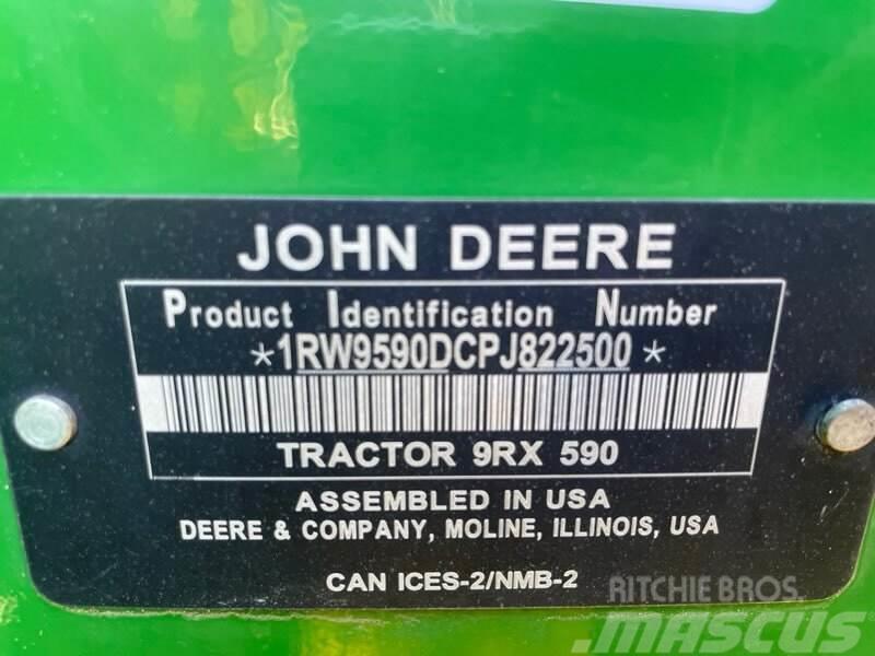 John Deere 9RX 590 Traktory