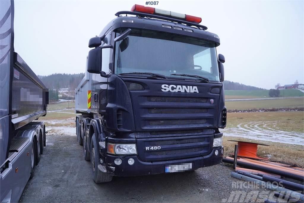 Scania R480 8x4 Skříňová nástavba