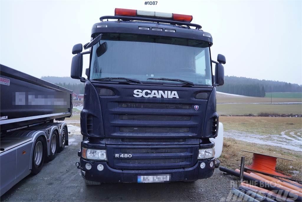 Scania R480 8x4 Skříňová nástavba