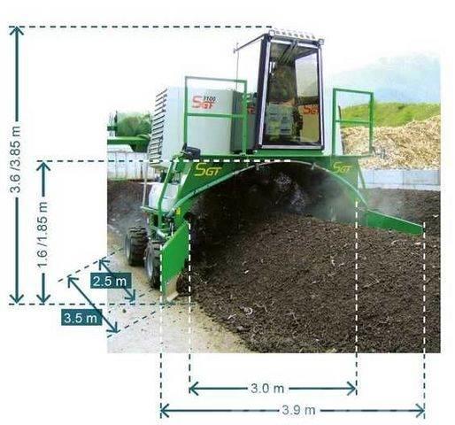  Gujer Kompostwender SGF 3200 TOP Jiné hnojicí stroje a příslušenství