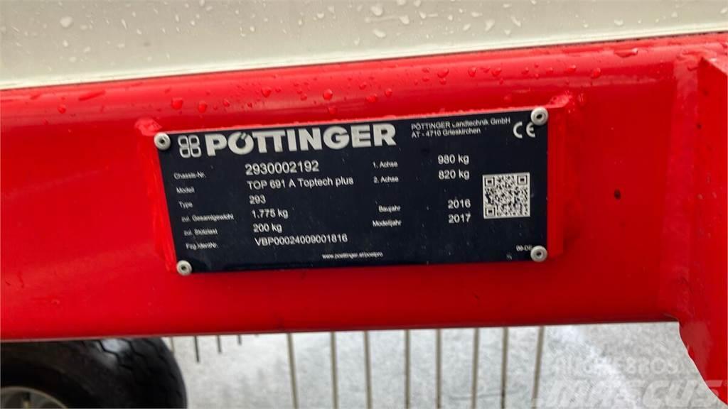 Pöttinger Top 691A Toptech Plus Řádkovací žací stroje