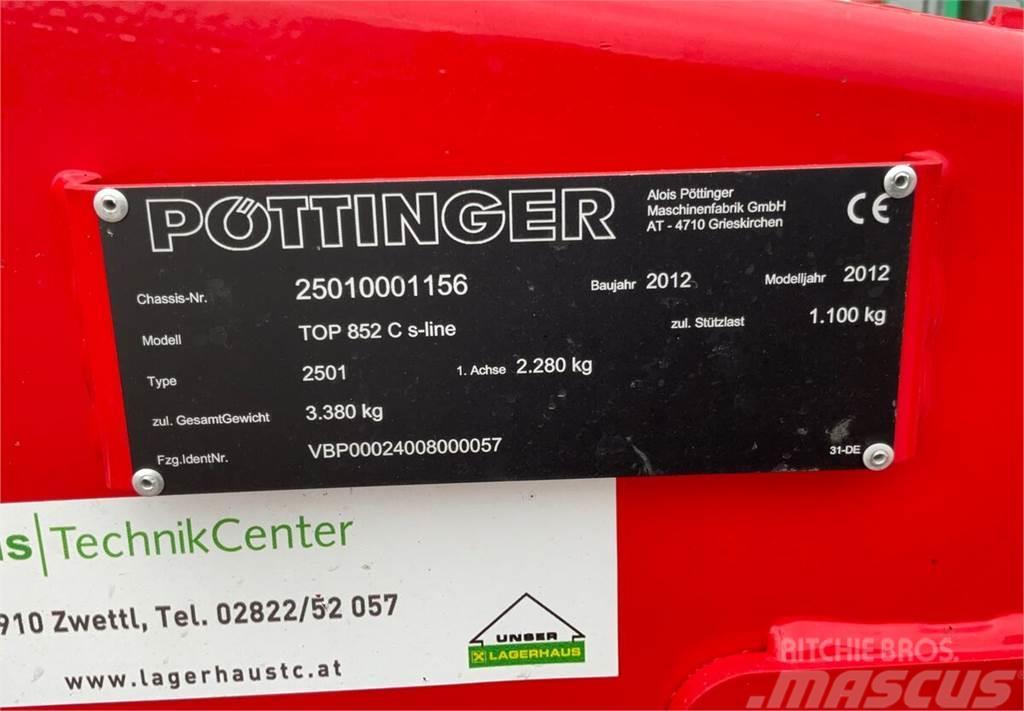 Pöttinger Top 852 C s-line Řádkovací žací stroje