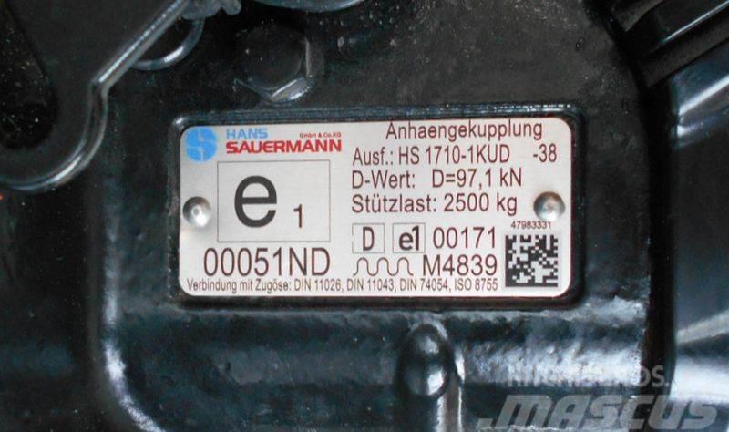  Sauermann Anhängekupplung HS 1710-1KUD Další příslušenství k traktorům
