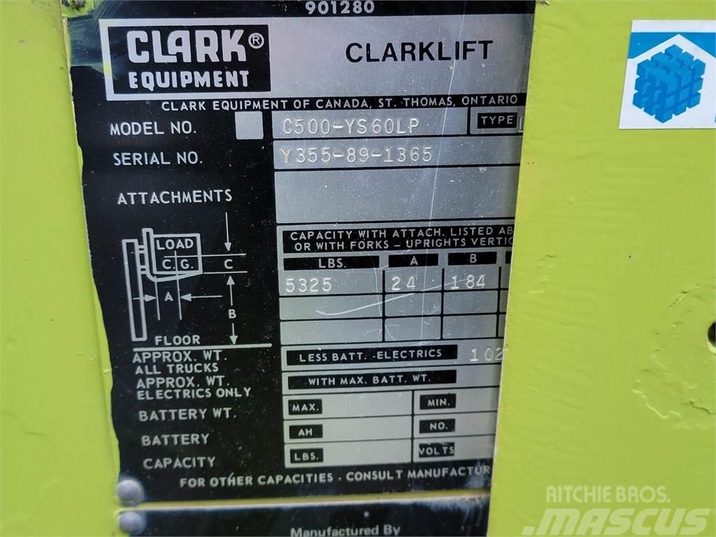 Clark C500-YS60LP LPG vozíky