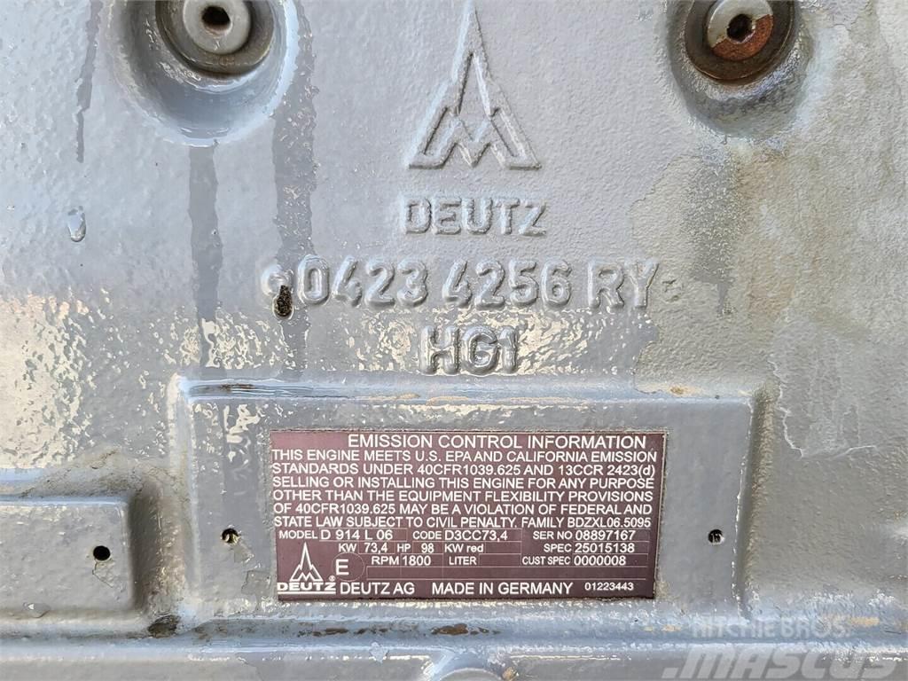 Deutz D914L06 Naftové generátory
