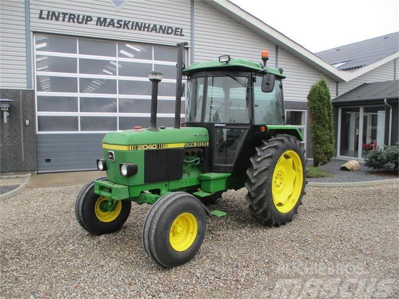 John Deere 2040 Velholdt snild traktor Traktory