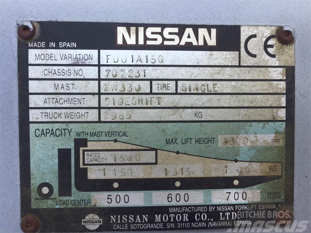 Nissan FD01A15Q Další