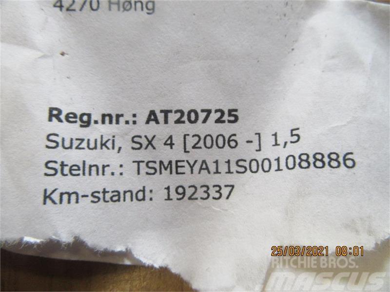  - - -  4 Komplet hjul for Suzuki SX4 Náhradní díly nezařazené